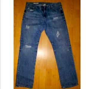 Decree Distressed Boyfriend Jeans 11 Juniors